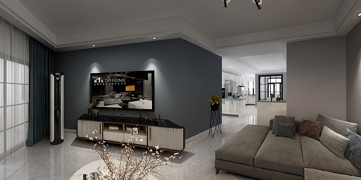 设计师吕碧野-现代-装修设计方案