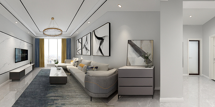 _闪烁_-紫御东城1-1-1201-装修设计方案