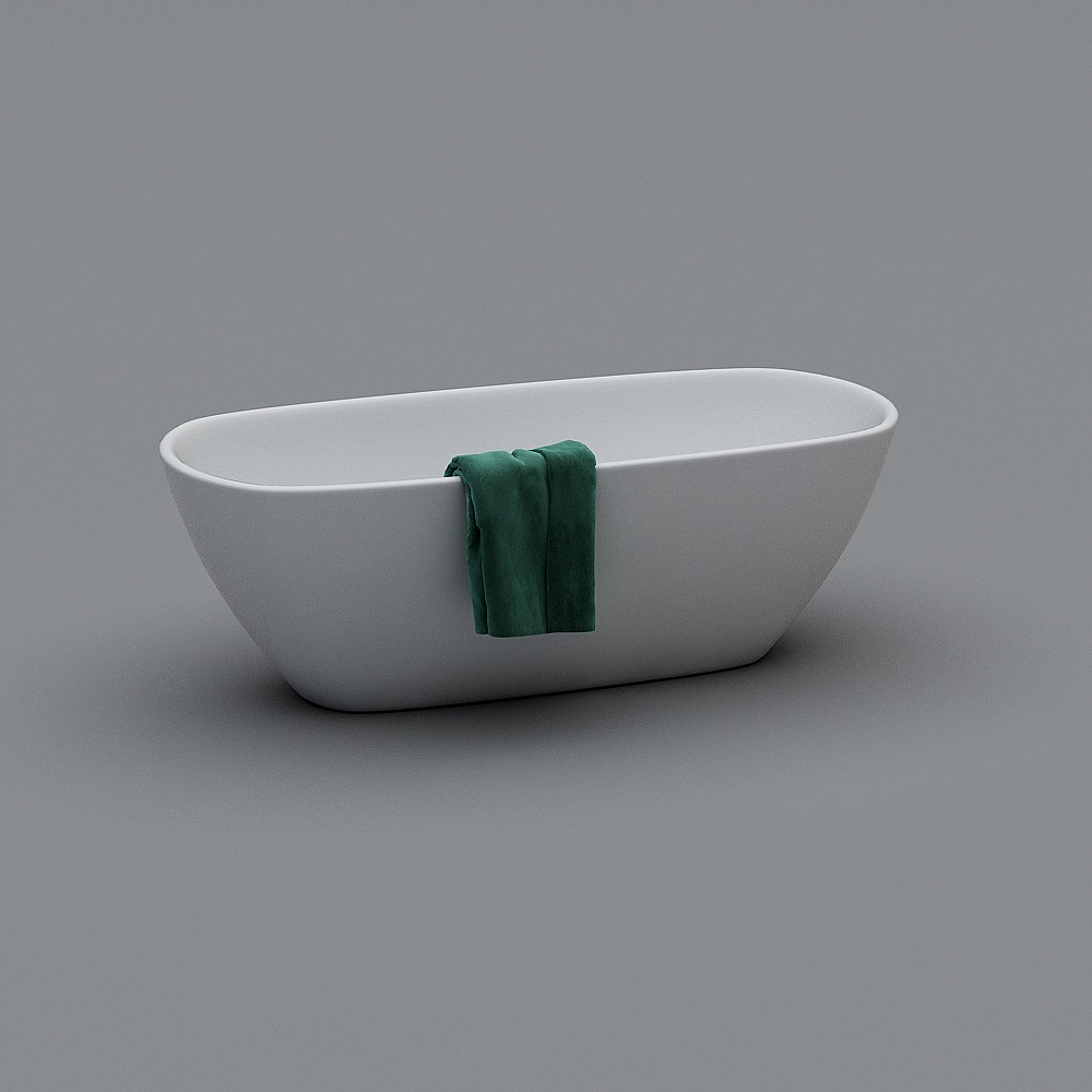 浴缸3D模型