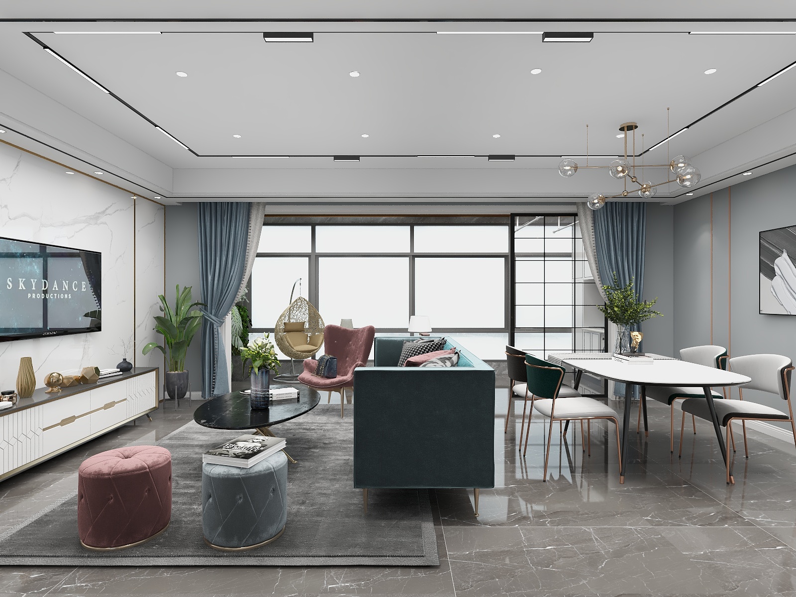 王艳-现代简约装修效果图