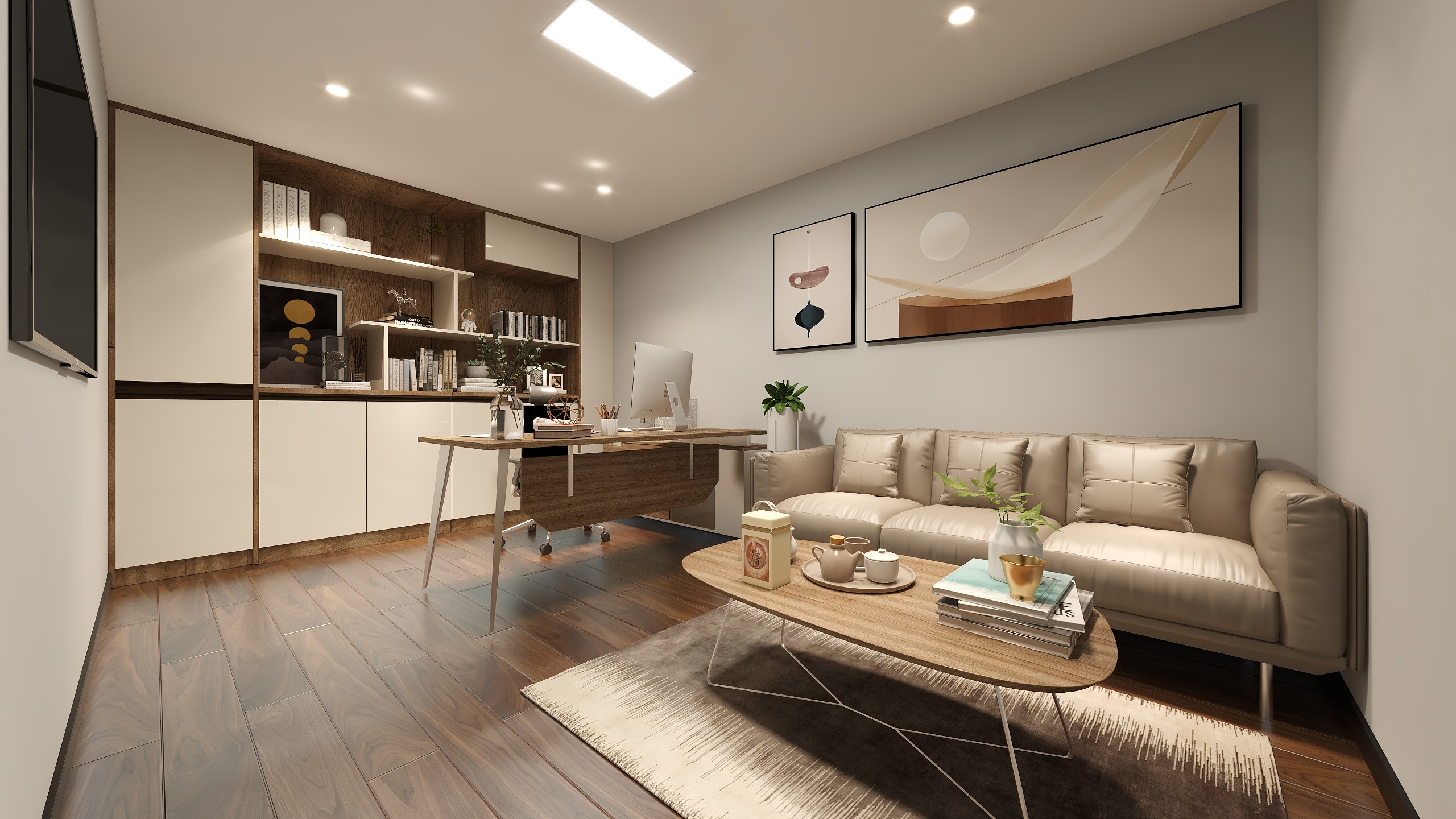 Sandy_F-海龙大厦1017-装修设计方案