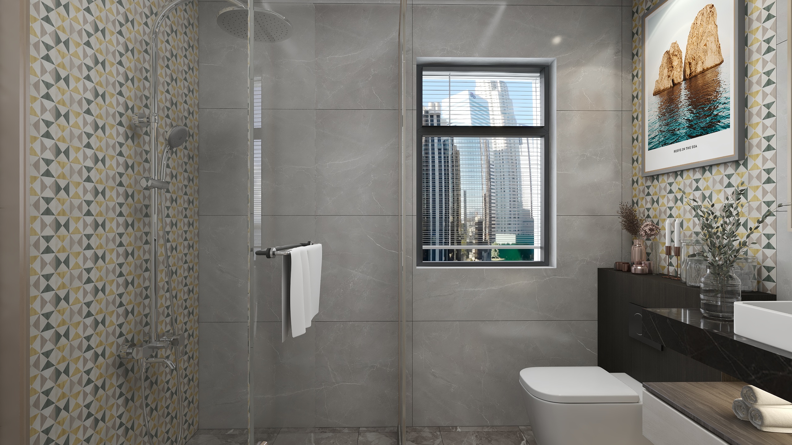 刘月-美式别墅装修效果图