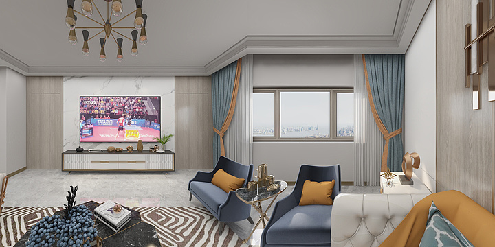 宁夏-银川-马朝阳-未来城11-2-302-装修设计方案