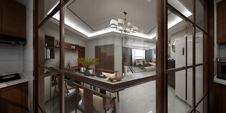 DieterYu-玲珑泉鑫花园-南区-装修设计方案