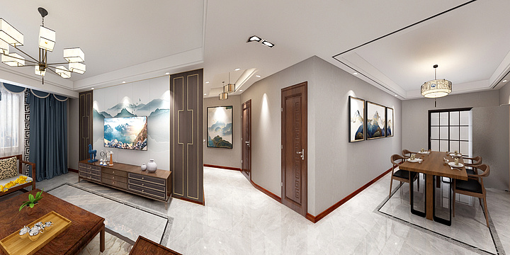 高佳设计工作室-昌吉学院 3单元 120户型-装修设计方案