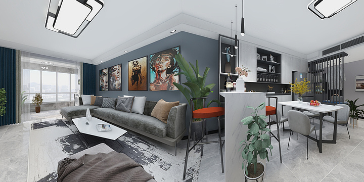 史奕-浅井头 2-1-2402-装修设计方案