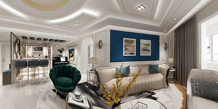 陈贝贝i-嘉海花园4号楼-装修设计方案