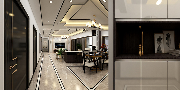 艺术行者-畔山华庭 姜先生雅居（新中式）-装修设计方案