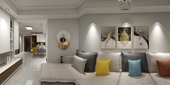 蓝色希望-交换空间效果（南山广场）4-装修设计方案