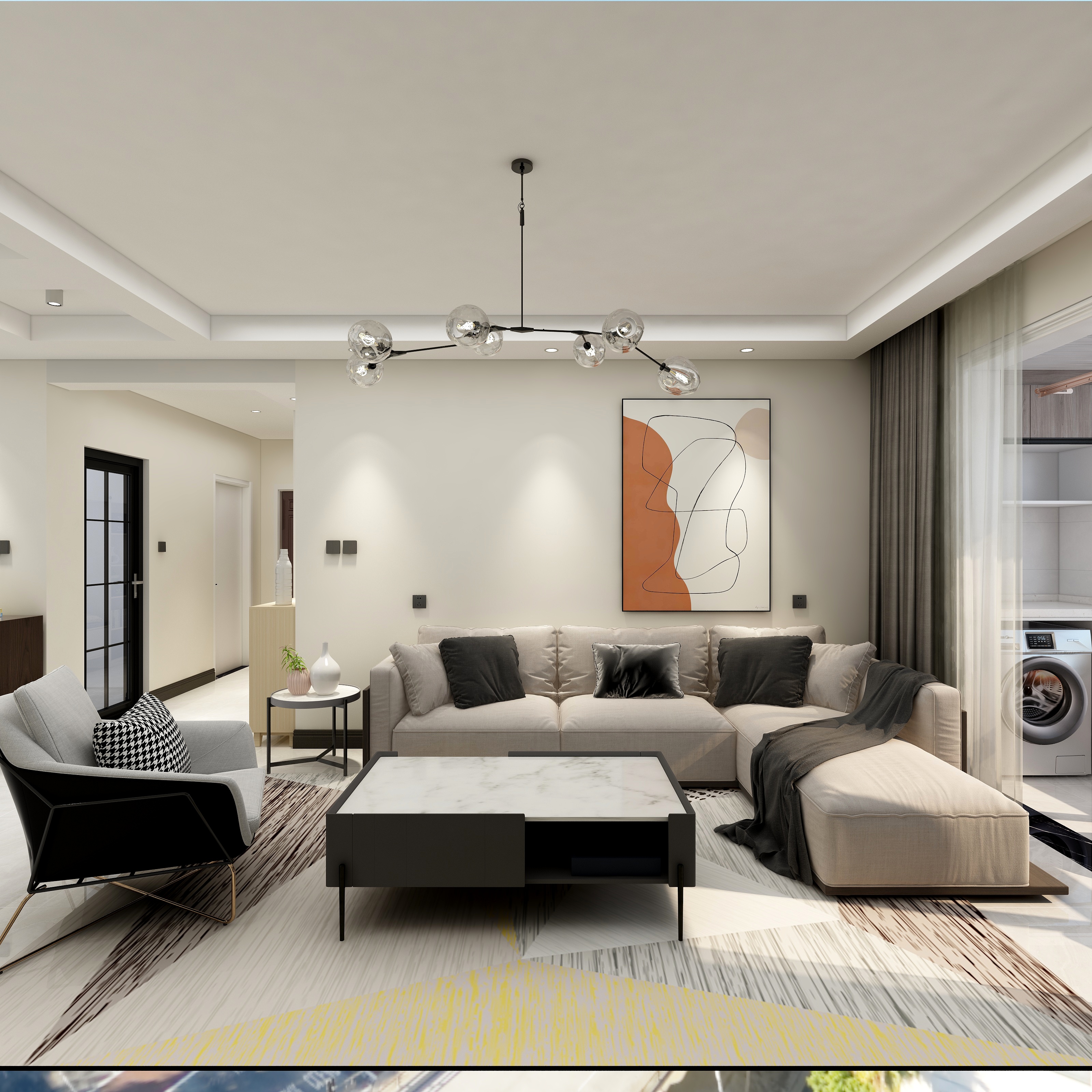 夜猫记忆-【北欧风情】曲江东岸芮先生雅居-装修设计方案