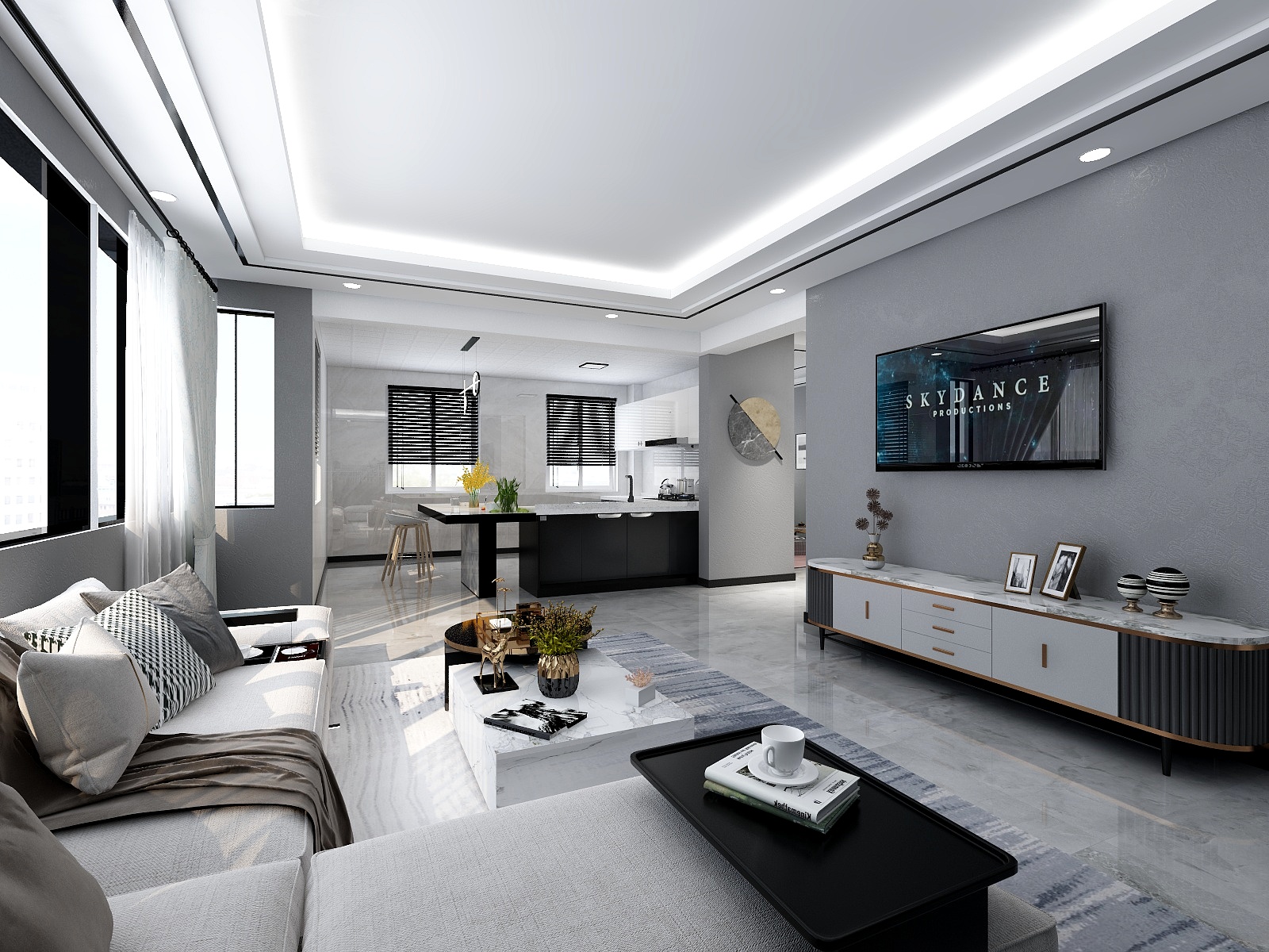 O小宇丶-瑞和园89.50㎡B户型3室2厅1卫-装修设计方案