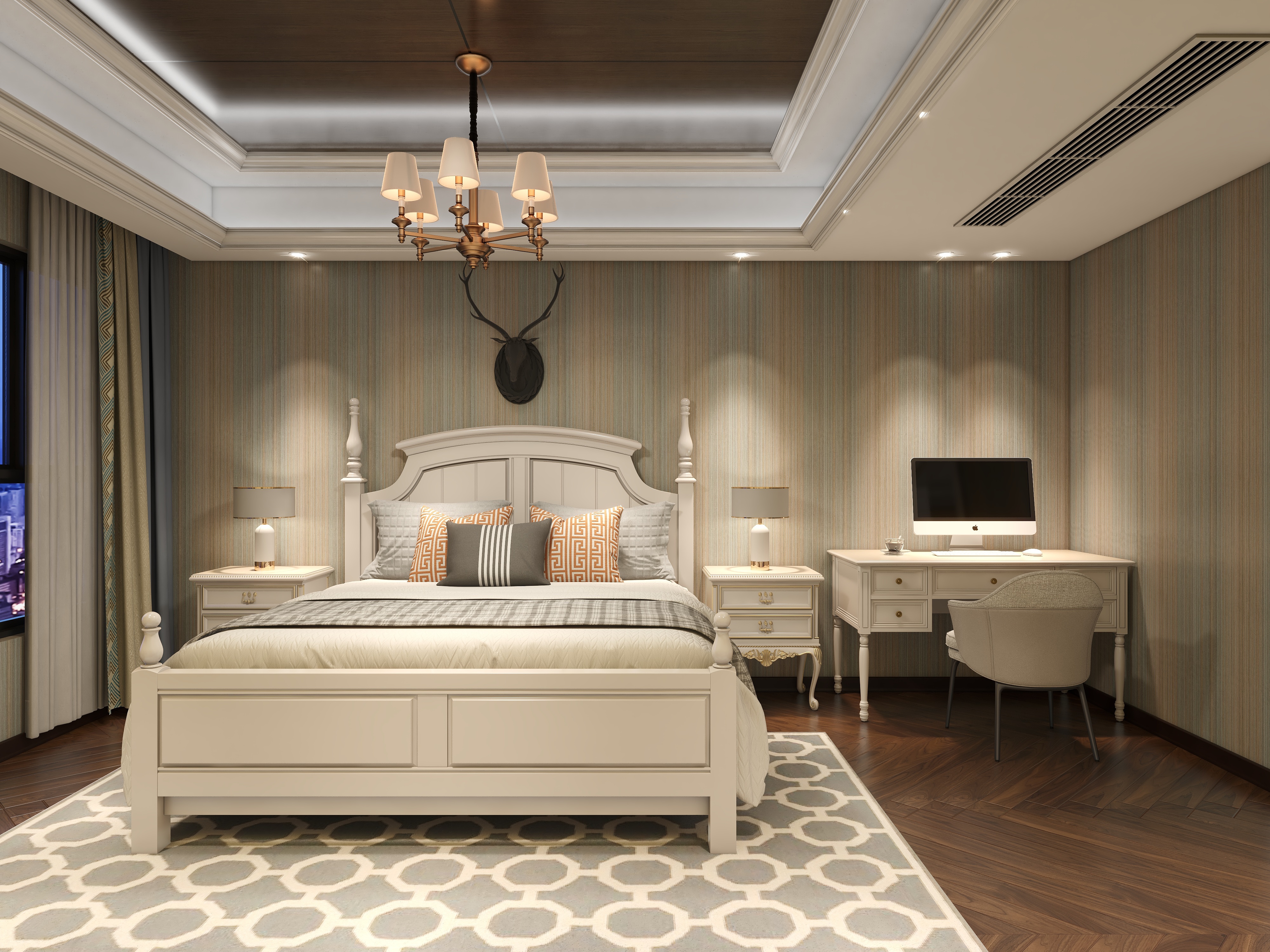 至简名设一钱春-【想见你】常发珑玥美式装修效果图