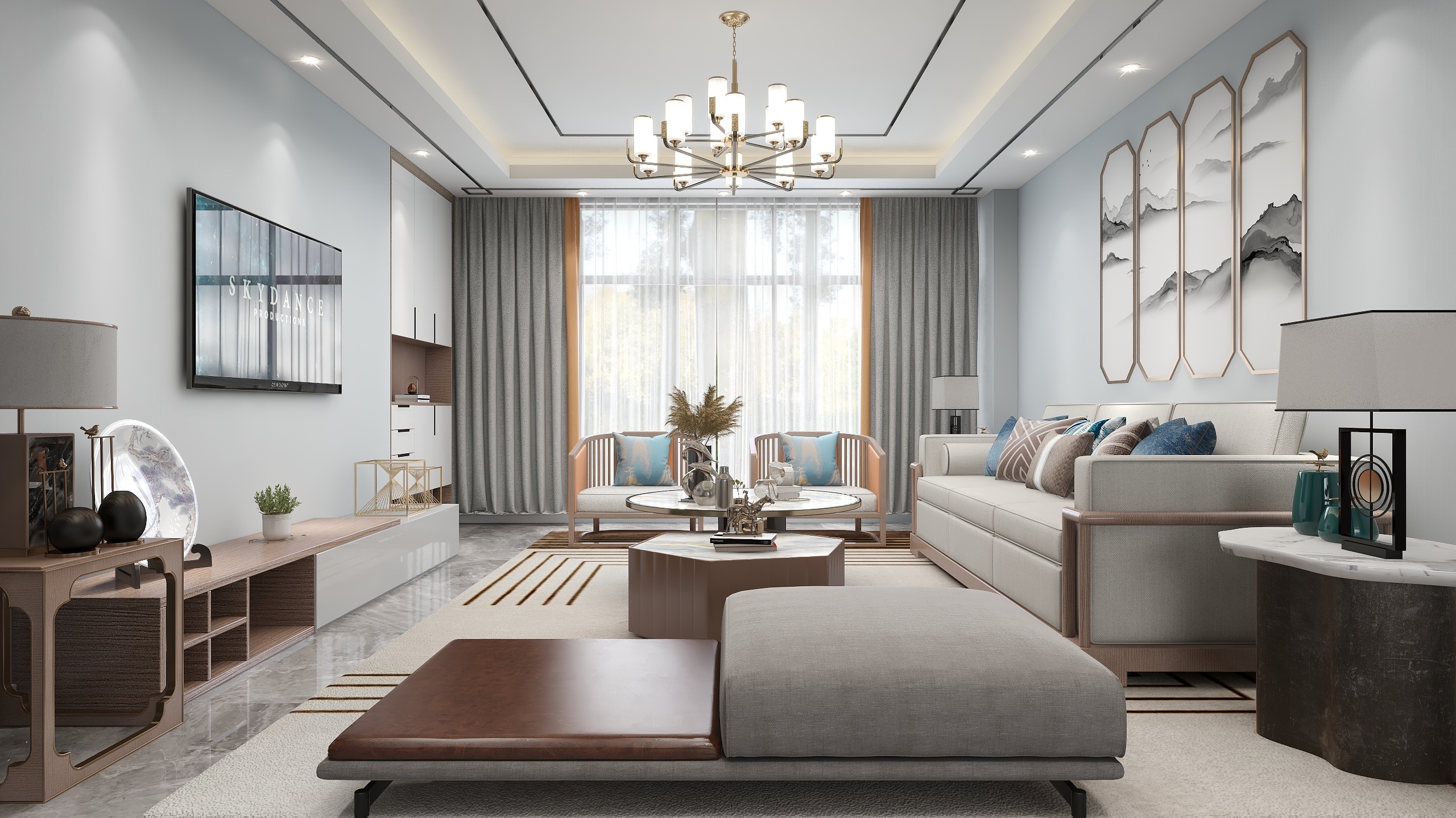 一屿设计WtKS-衫木湖畔-装修设计方案