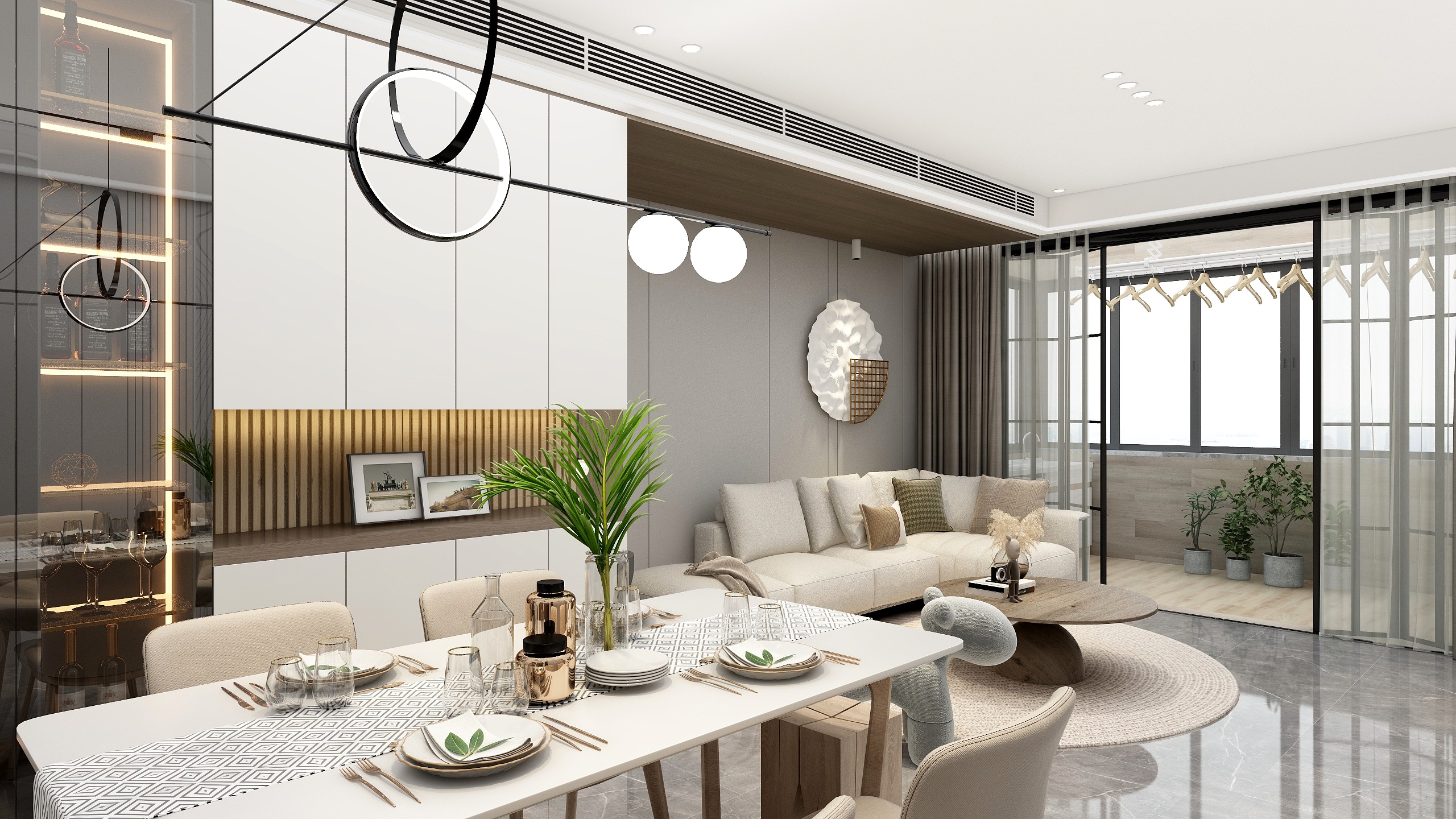 设计师谢榭-福鼎样板房北欧-装修设计方案