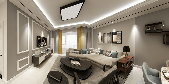 玖-1-现代简约-装修设计方案