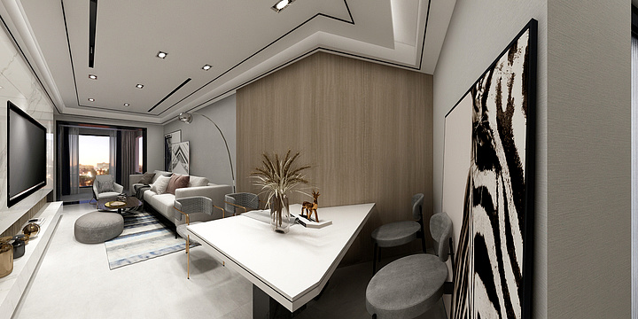 GABBYL-周先生雅居-装修设计方案