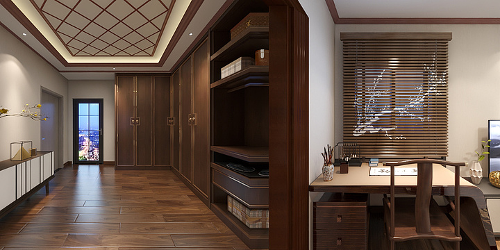 卓Solitude-三楼主卧-装修设计方案