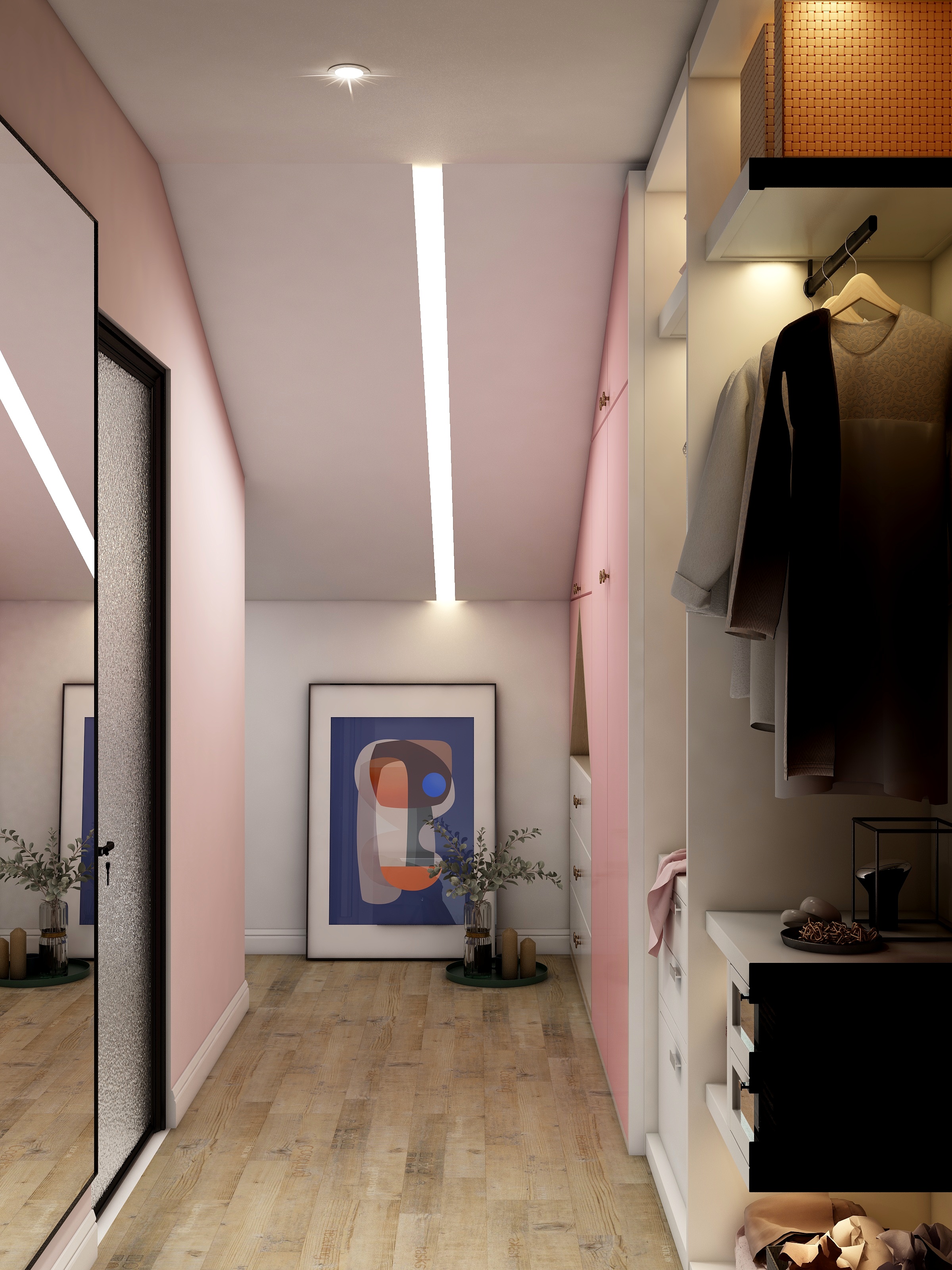 阿鬼夕-北欧复古风格装修效果图