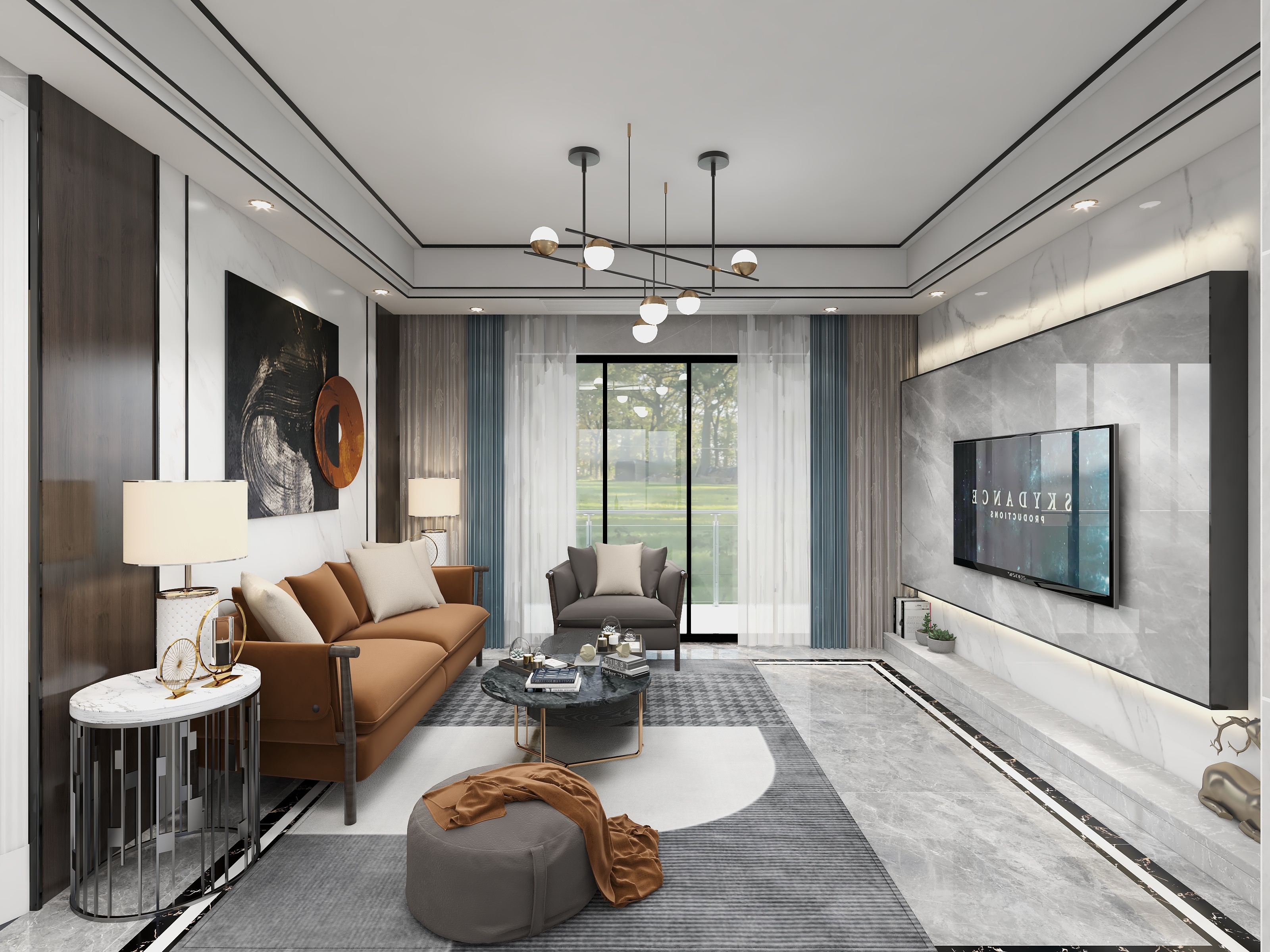 悠游牛牛-国鹏润德学府-现代简约-装修设计方案