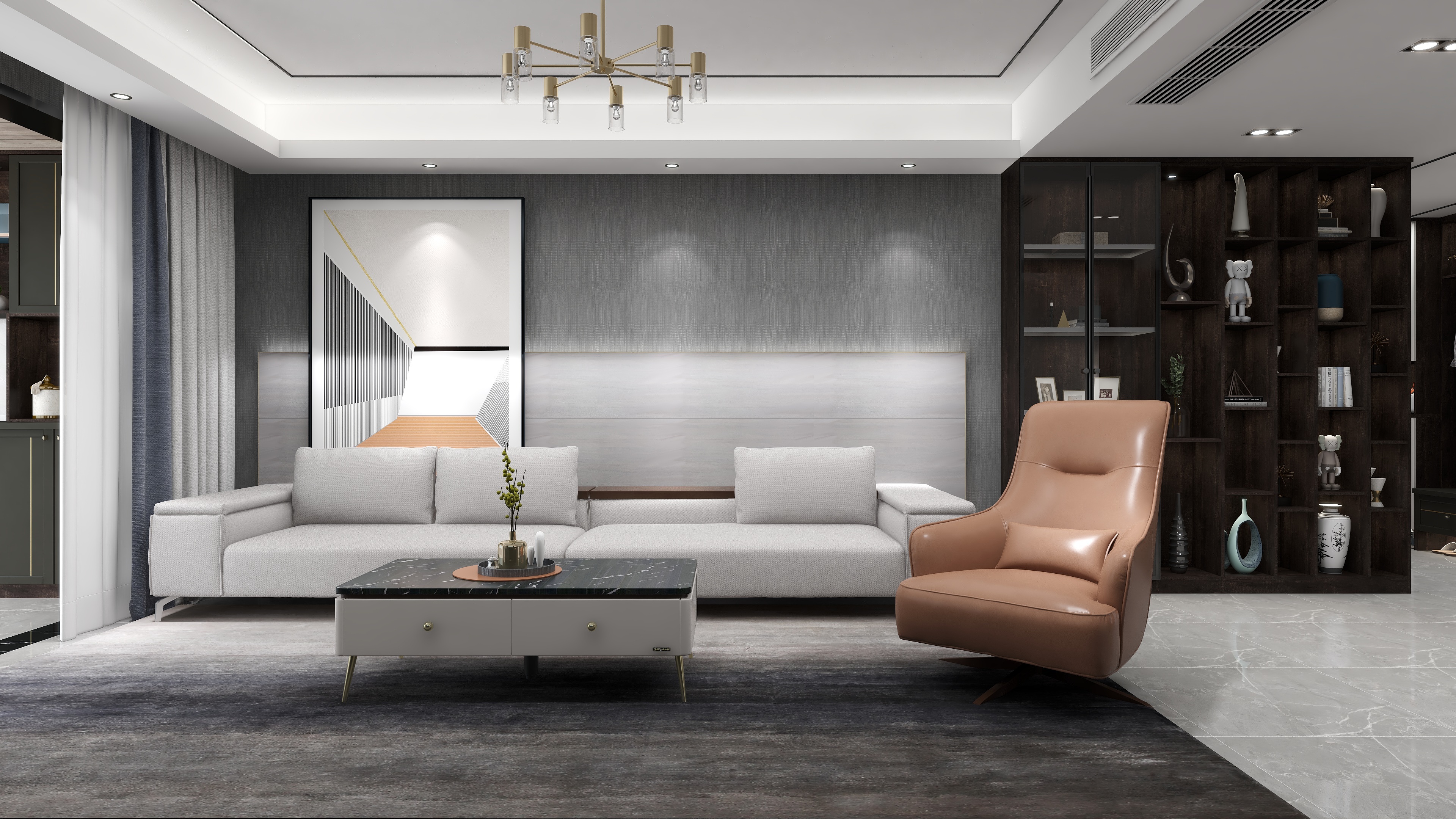 女王WYL-七悦府3A户型写意倾心-装修设计方案