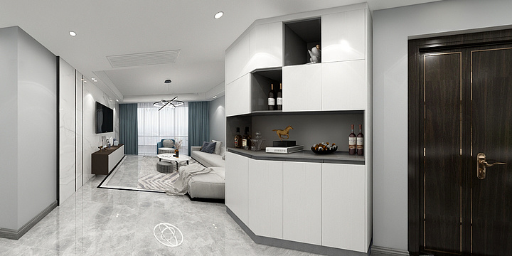 觅空间装饰工程-清华城5-1-401-副本-副本-装修设计方案