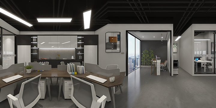 黄尚宇8-海口全球贸易之窗写字楼-装修设计方案