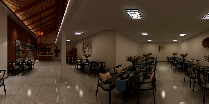 薛伟忠-水街火锅店-装修设计方案