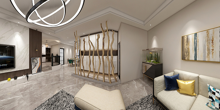 Chrystalluo-金地花园402-装修设计方案