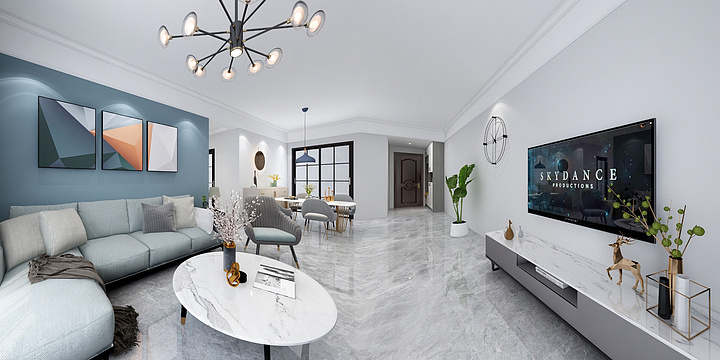 哈哈3333-东方绿洲22-2502-装修设计方案