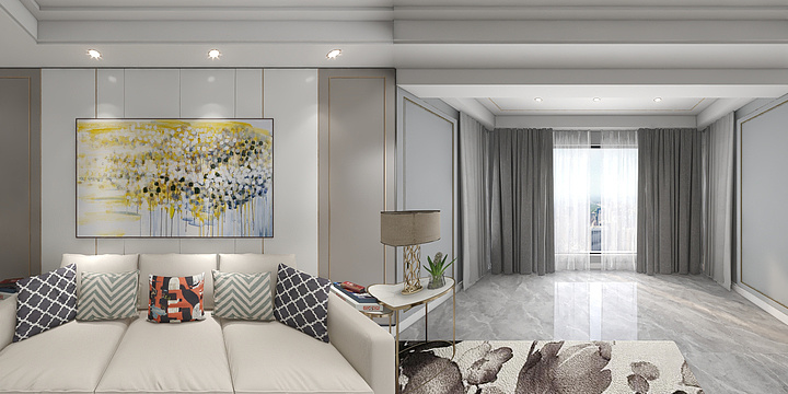 德信伟邦实木全屋定制-碧桂园179-3-702一楼-装修设计方案