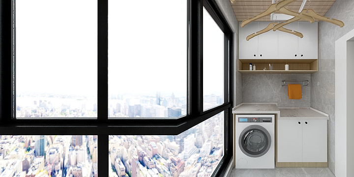 康城装饰设计-侨城洋房145P改动-装修设计方案