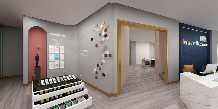 湖南室内设计LHBYrH-马思克一楼-装修设计方案