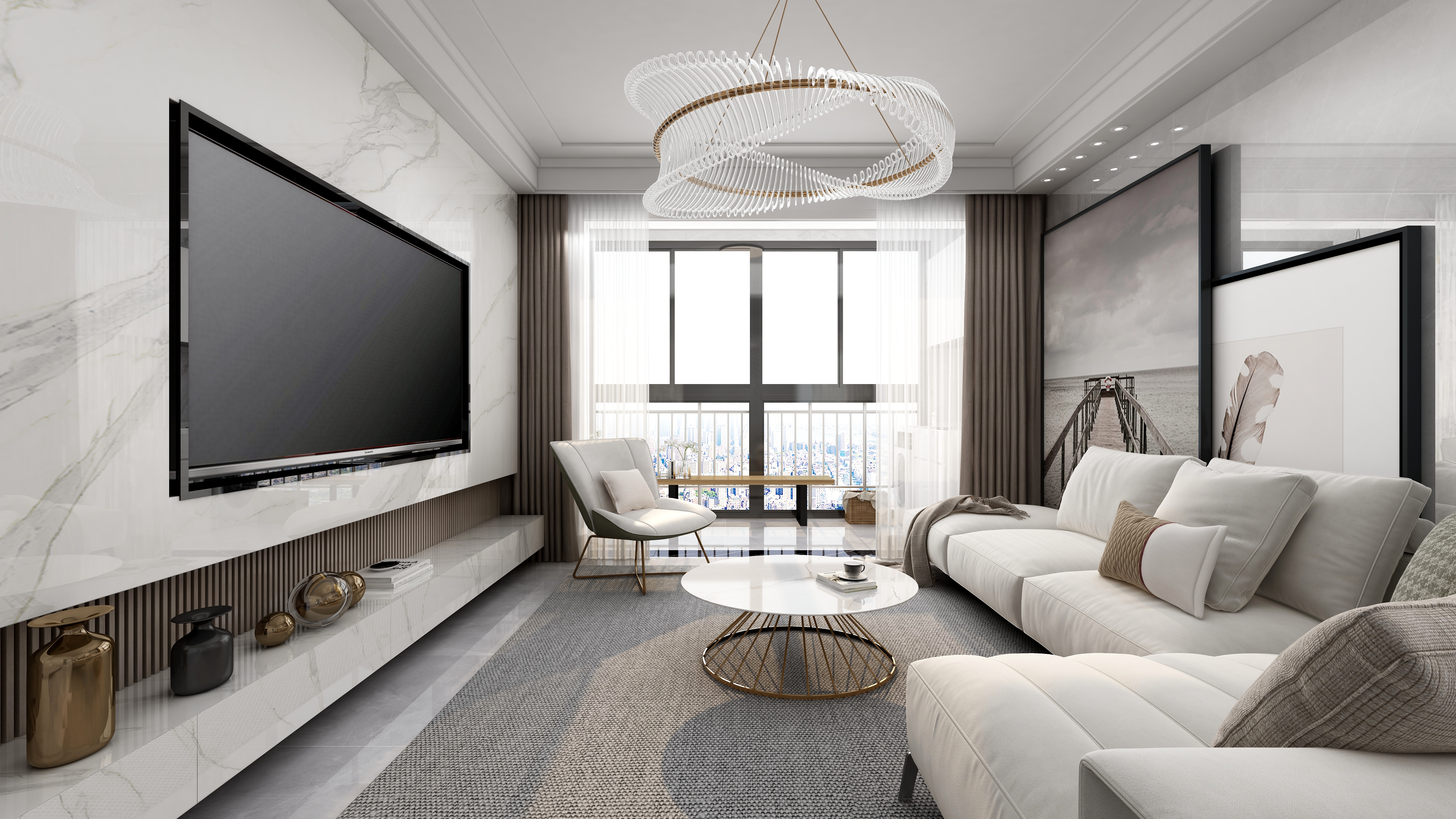 沈珍瑶-柘荣盛丰新城-现代简约-装修设计方案