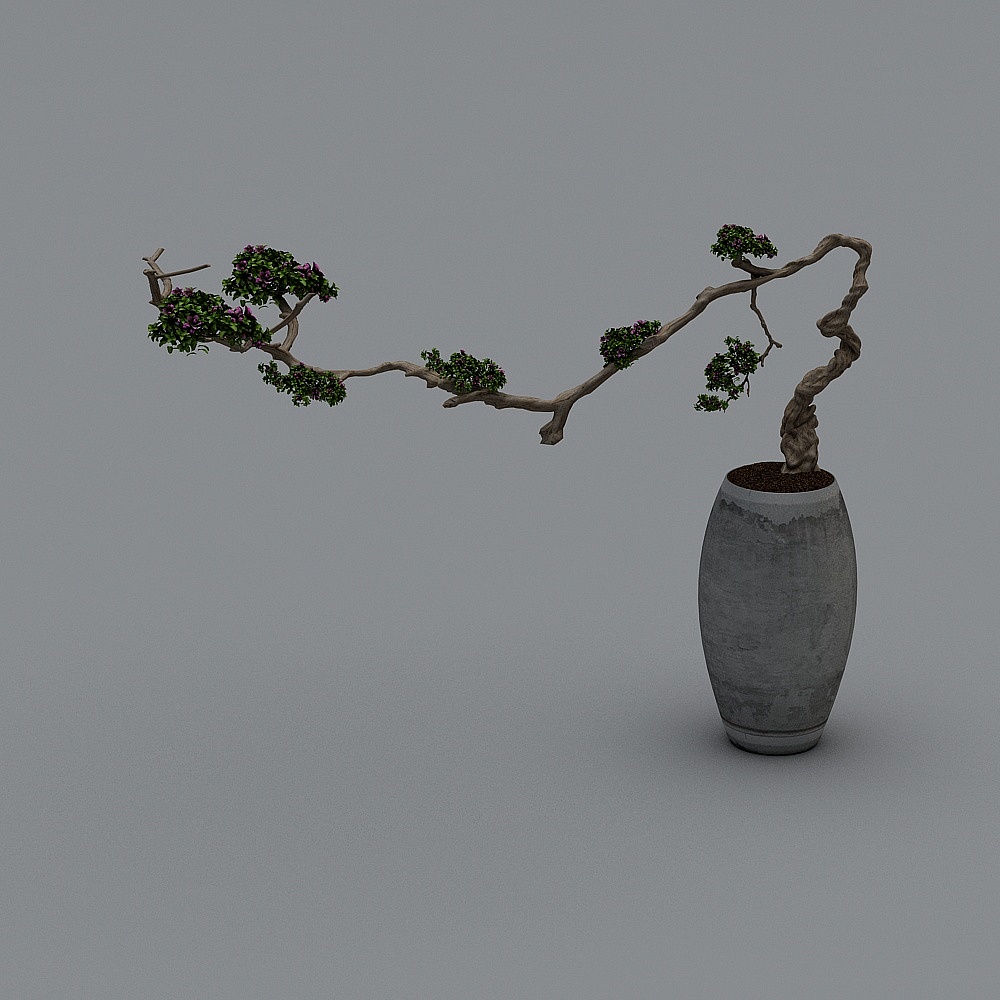 花瓶13D模型