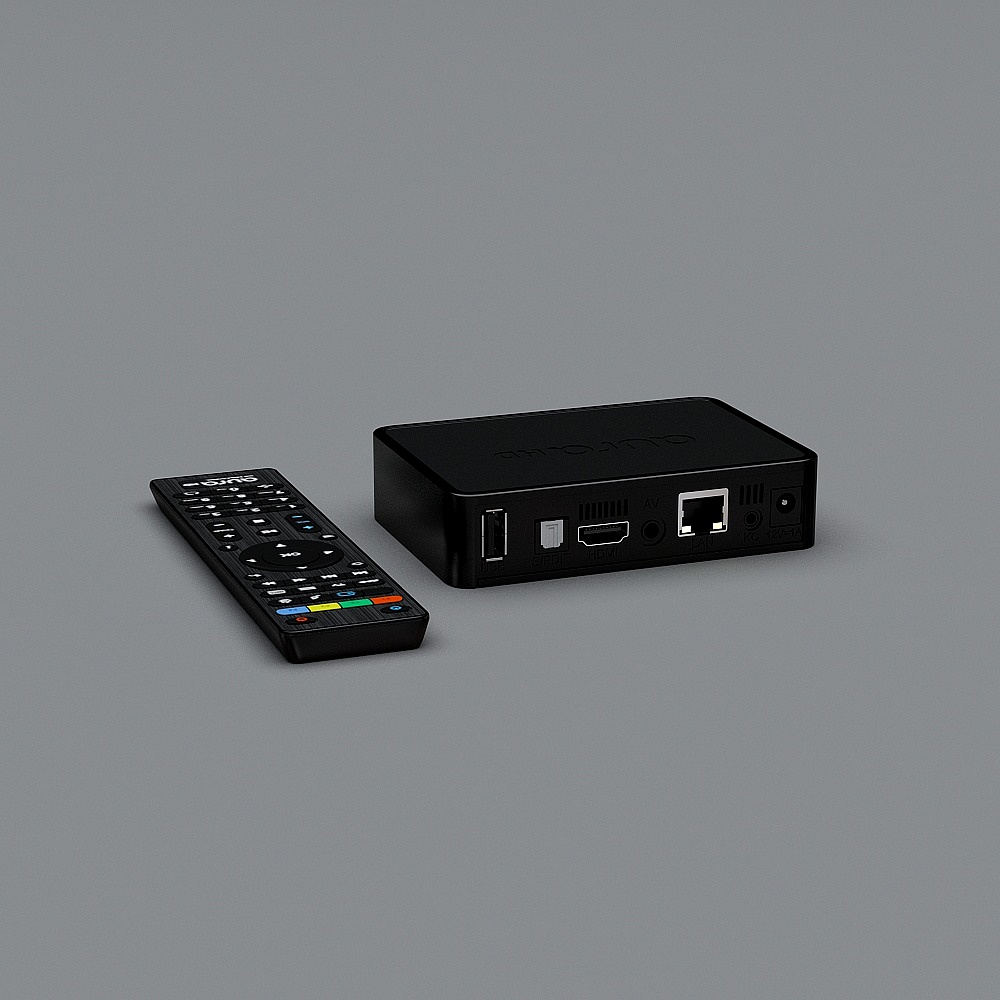 现代遥控器机顶盒影像设备3D模型ID_3988403D模型