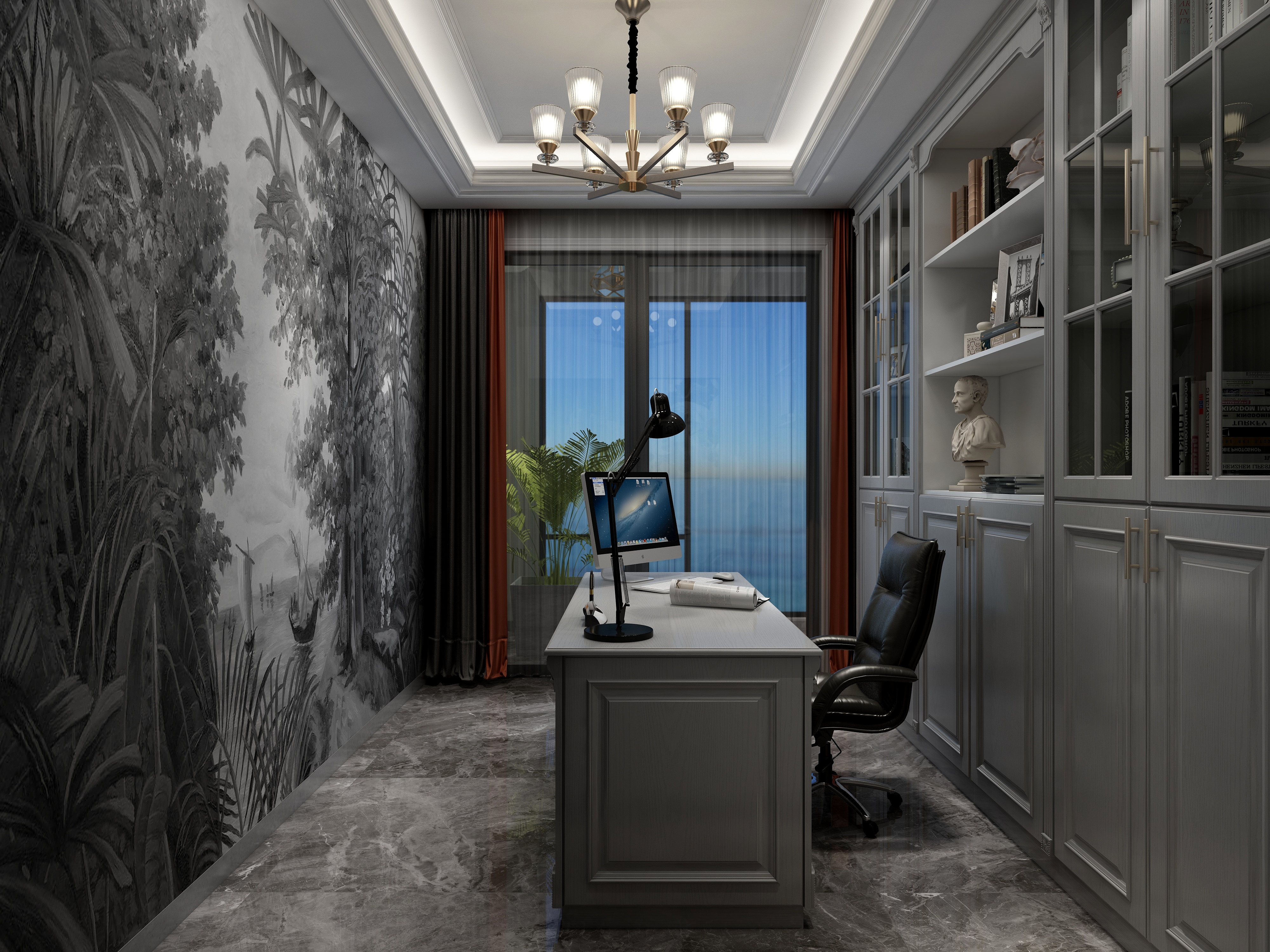 Tim设计_-美式轻奢装修效果图