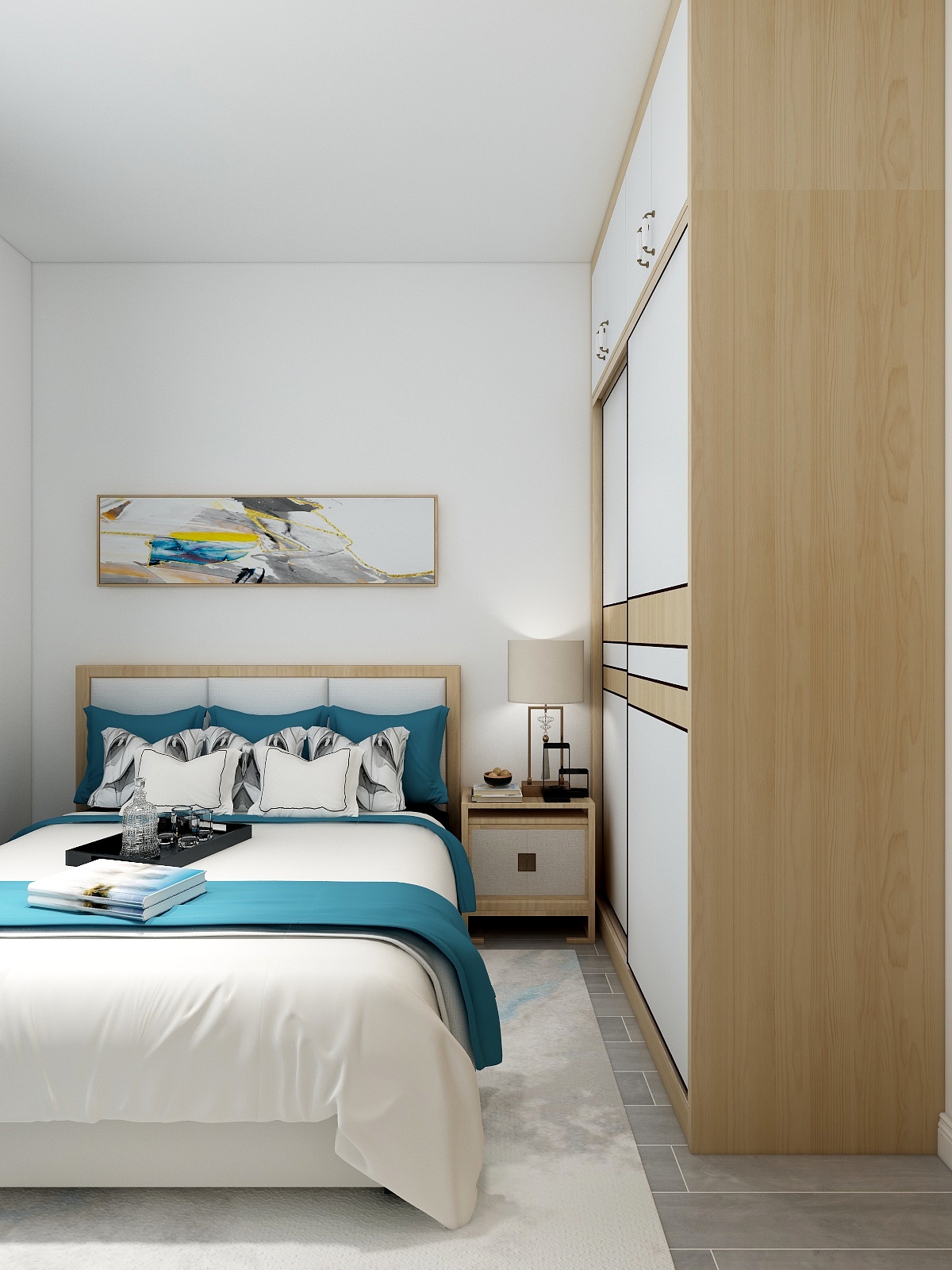 广西尚诚装饰-金茂新城6-1-803装修效果图