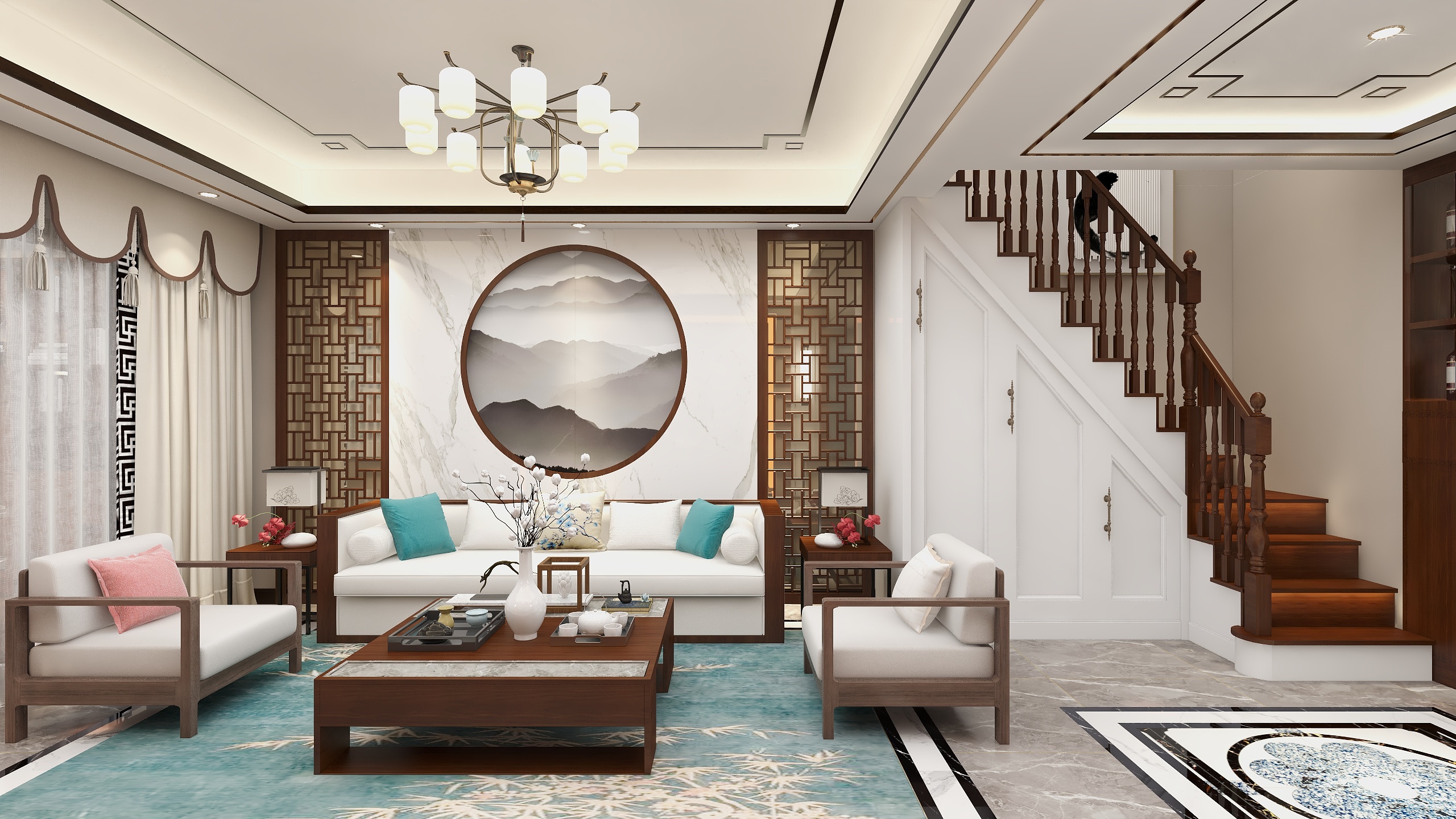 谢炎丨-《南馨山庄.复式楼》-装修设计方案