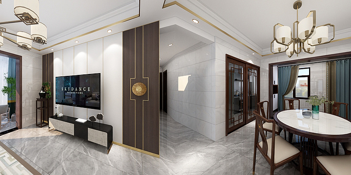 NRTn-万宝国际张总-新中式-装修设计方案