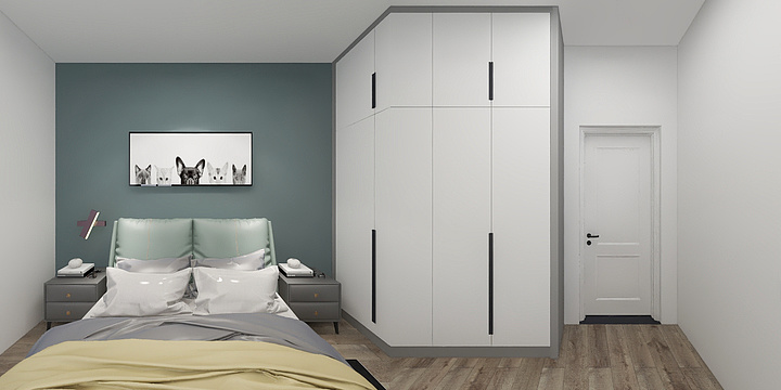 简美家装设计-万新・莱茵半岛-装修设计方案