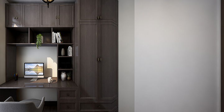 大木装饰18607474599-曾健设计18607474599--金沙湾B17-3-3号户型-装修设计方案