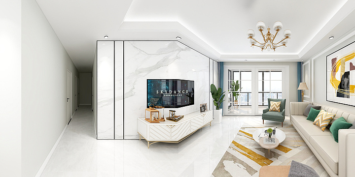 极创室内设计工作室-学府愉景湾5-2701-装修设计方案