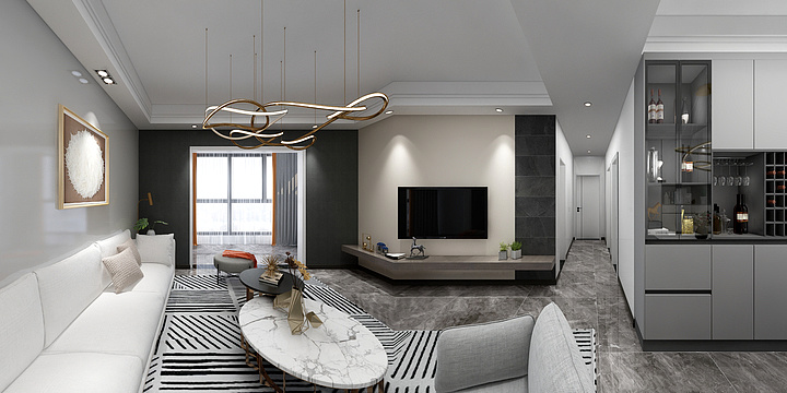 LetMeHear-兴发家园谢先生雅居-装修设计方案