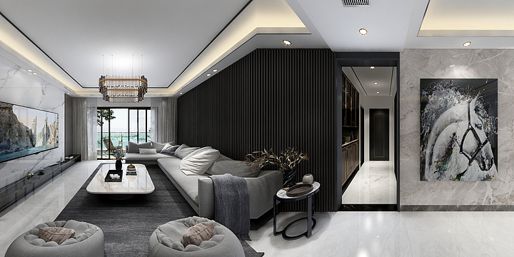 MajorDesign-宾哥豪宅设计效果图--装修设计方案