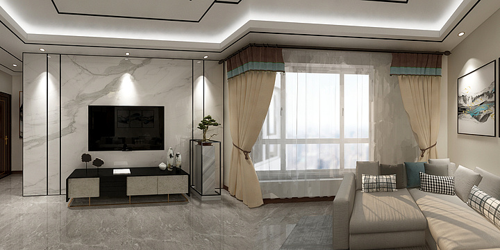 徐彦山室内设计-福田一号楼117-装修设计方案