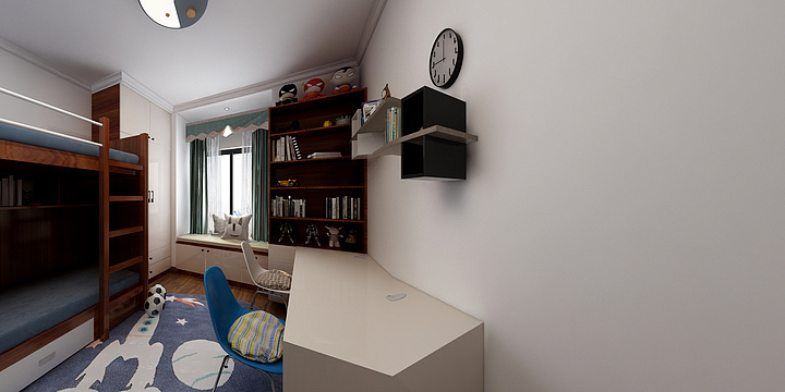 九月装饰设计-玉兰公馆·现代-装修设计方案