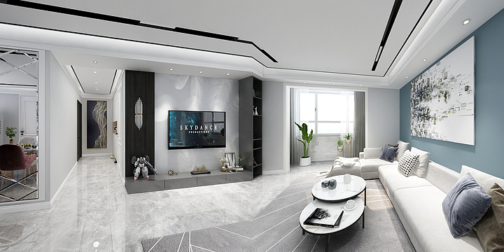 金辉丽川装饰有限公司-正荣府105平米27-2-601-装修设计方案