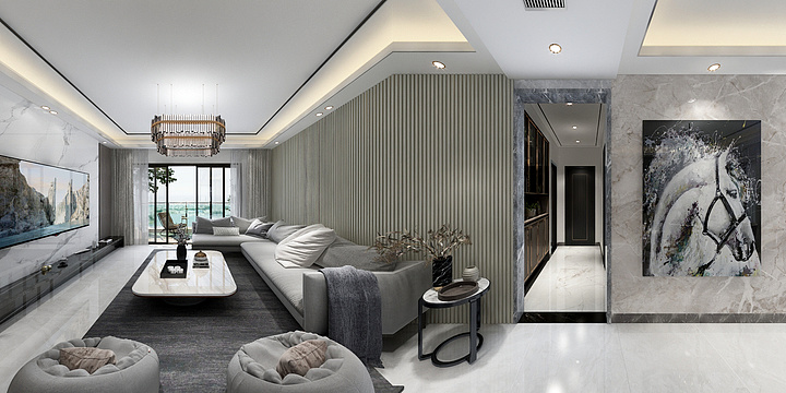 MajorDesign-宾哥豪宅设计效果图-··-装修设计方案