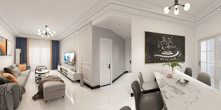 林睦权-珠海-林睦权-逸骏星园-三房两卫-106-现代简约-装修设计方案