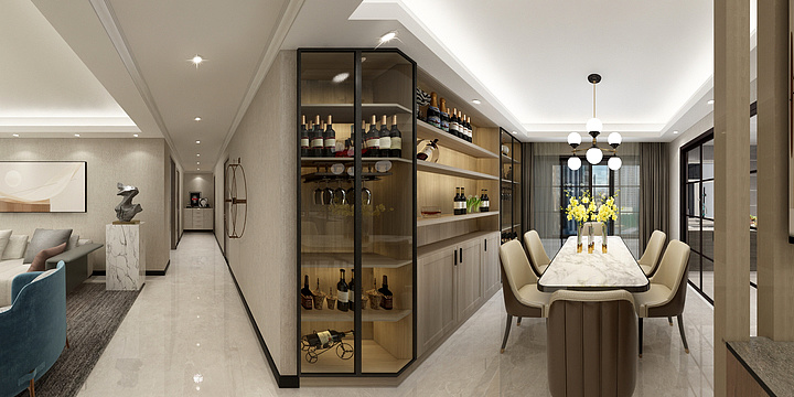 明尚原创设计公司-低调的奢华-装修设计方案